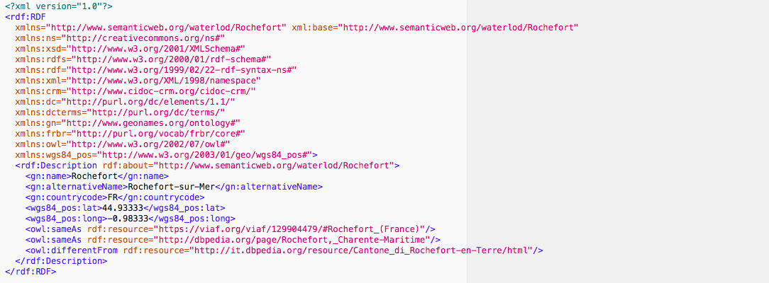 RDF/XML of Rochefort